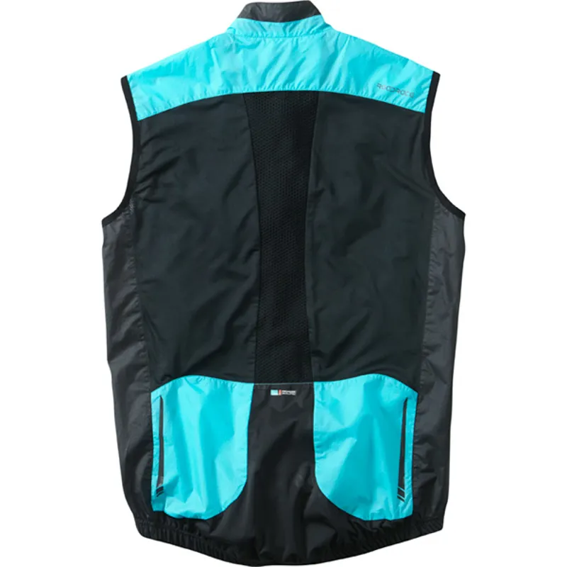 Madison RoadRace Premio Windproof Shell Gilet - Blue Curaco 5 Madison RoadRace Premio Windproof Shell Gilet - Blue Curaco - Image 3