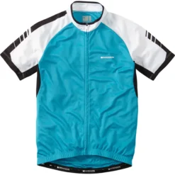 Madison Peloton Short Sleeve Jersey - Hawaiian Blue -CycloPro Shop cl9282