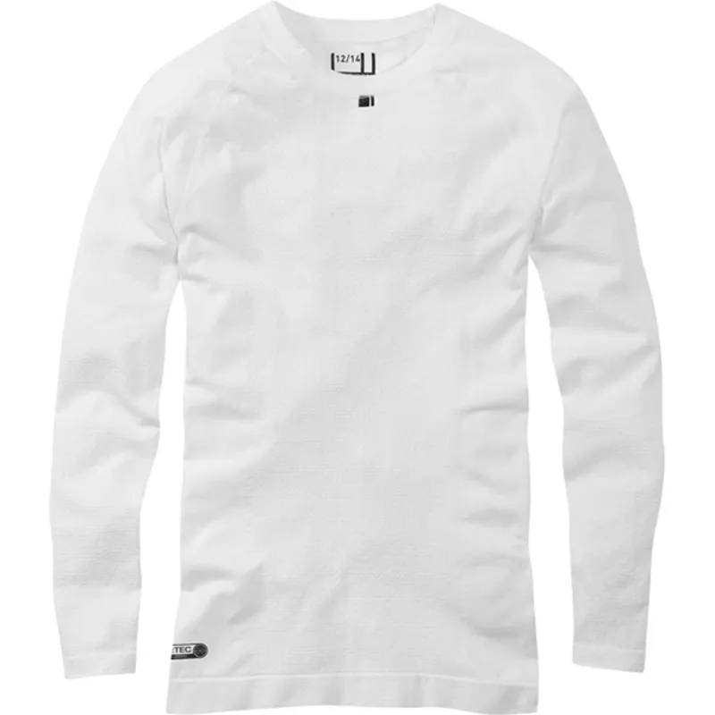 Madison Isoler Mesh Womens Long Sleeve Base Layer - White 3 Madison Isoler Mesh Womens Long Sleeve Base Layer - White