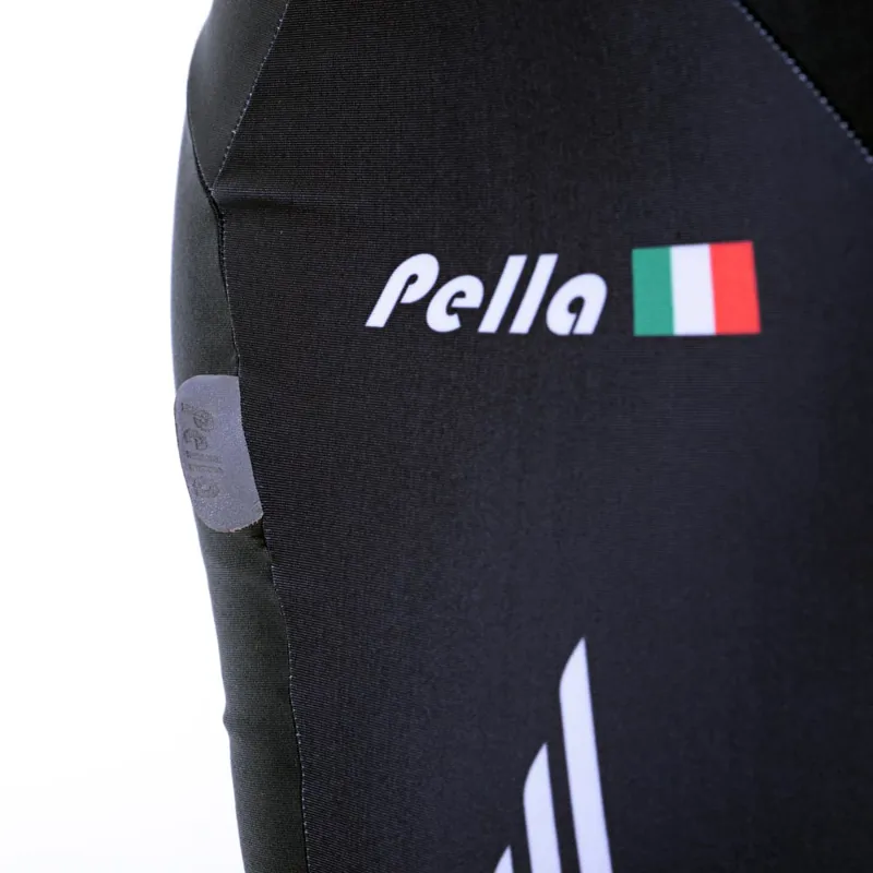 Halo Logo Bib Shorts - Black 6 Halo Logo Bib Shorts - Black - Image 4