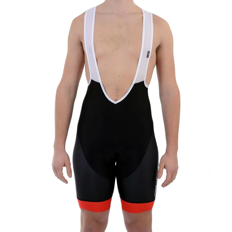 Halo Logo Bib Shorts - Black 3 Halo Logo Bib Shorts - Black