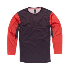 Race Face Indy Men's Long Sleeve MTB Jersey - Charcoal -CycloPro Shop coral 2