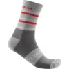 Castelli Gregge 15 Men's Socks - Black/Dark Grey -CycloPro Shop cs1756007609 2000x.progressive