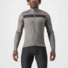 Castelli Puro 3 Men's Long Sleeve Jersey - Dark Grey/Red Reflex -CycloPro Shop cs185110641 1 2000x.progressive