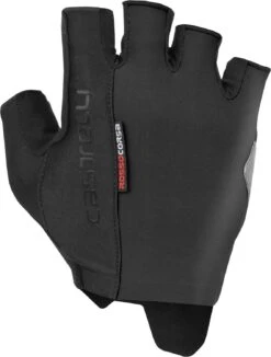 Castelli Rosso Corsa Espresso Short Finger Gloves - Savile Blue -CycloPro Shop cs19026blk