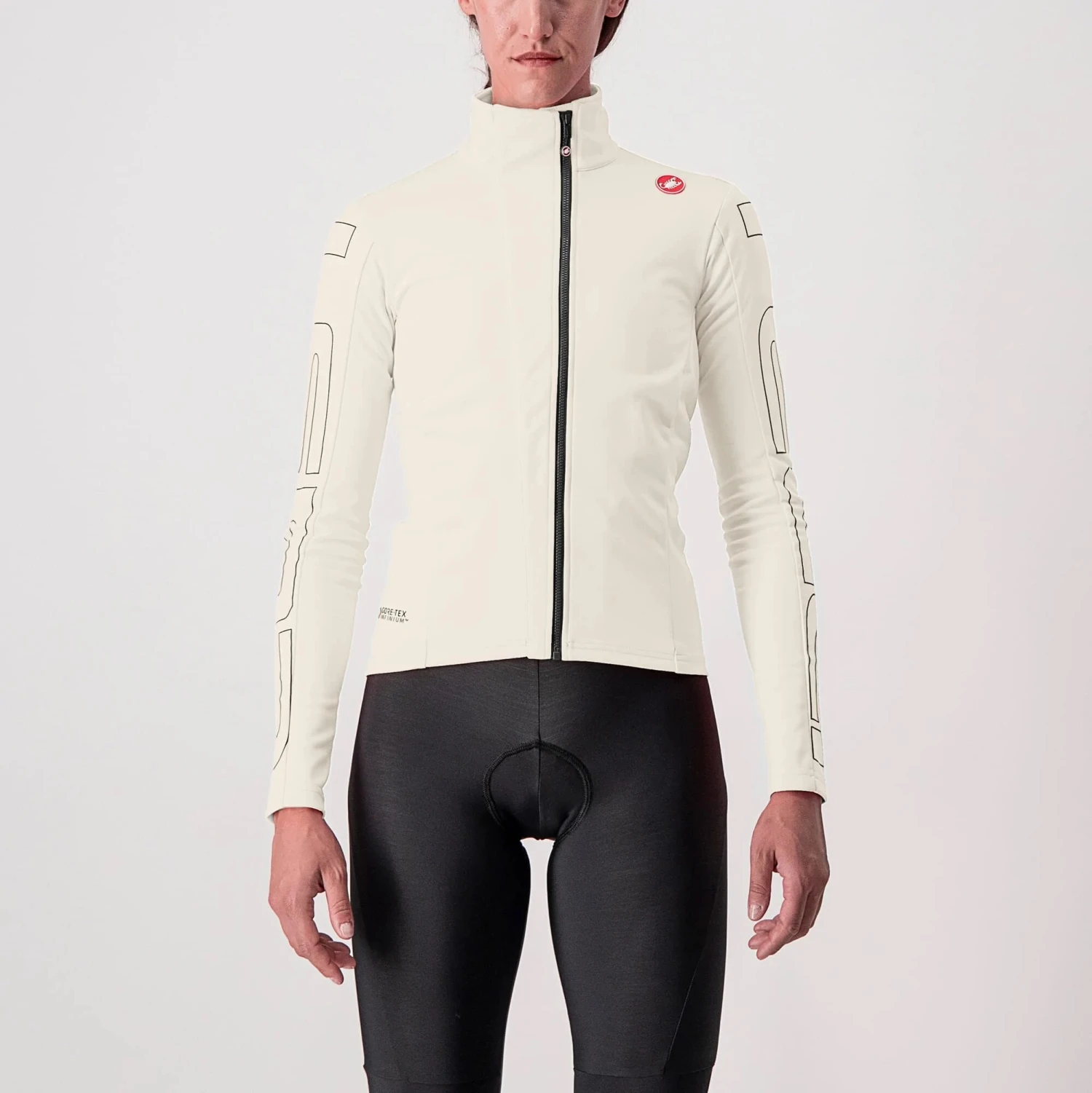 Castelli Transition Women's Jacket - Dark Grey/Brilliant Yellow 4 Castelli Transition Women's Jacket - Dark Grey/Brilliant Yellow - Image 2