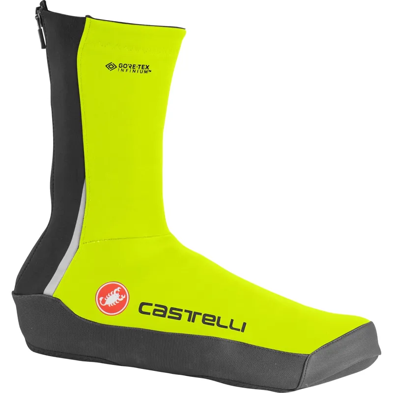 Castelli Intenso UL Windproof Shoe Covers - Electric Lime 5 Castelli Intenso UL Windproof Shoe Covers - Electric Lime - Image 3
