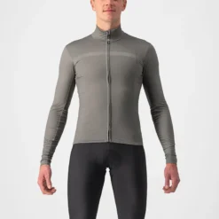 Castelli Pro Thermal Mid Men's Long Sleeve Jersey - Nickel Grey -CycloPro Shop cs215160641 1 2000x.progressive
