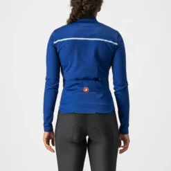 Castelli Sinergia 2 Women's Long Sleeve Jersey - Sodalite Blue/Sterling Blue
