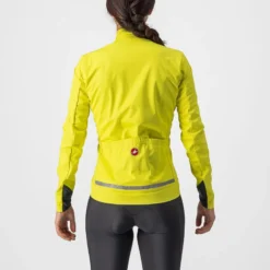 Castelli Go Windproof Women's Jacket - Brilliant Yellow/Dark Grey -CycloPro Shop cs215407901 2 2000x.progressive