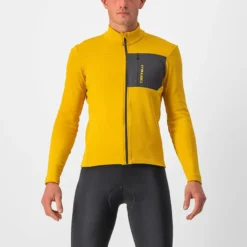 Castelli Unlimited Trail Men's Long Sleeve Jersey - Goldenrod -CycloPro Shop cs225057551 1 2000x.progressive