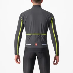Castelli Flight Jacket Air Men's Jacket - Dark Grey/Electric Lime -CycloPro Shop cs225080301 2 2000x.progressive