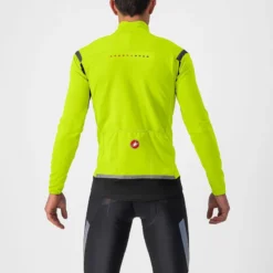 Castelli Perfetto RoS 2 Waterproof Men's Jacket - Electric Lime/Dark Grey -CycloPro Shop cs225113831 2 2000x.progressive