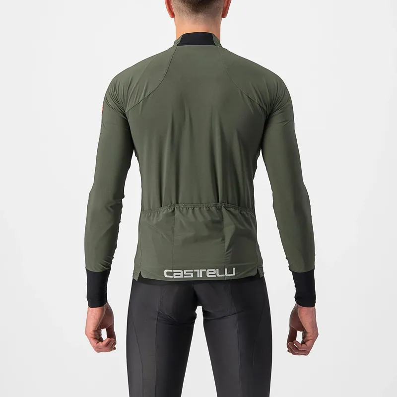 Castelli Flight Air Long Sleeve Men's Jersey - Military Green 6 Castelli Flight Air Long Sleeve Men's Jersey - Military Green - Image 4