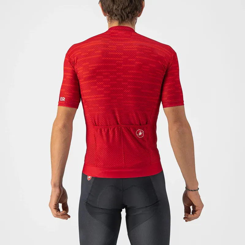 Castelli Insider Men's Short Sleeve Jersey - Dark Red 4 Castelli Insider Men's Short Sleeve Jersey - Dark Red - Image 2