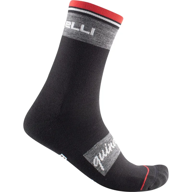 Castelli Quindici Soft Merino 15 Men's Socks - Dark Blue 3 Castelli Quindici Soft Merino 15 Men's Socks - Dark Blue