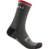 Castelli Quindici Soft Merino 15 Men's Socks - Black -CycloPro Shop cs2253331709 2000x.progressive 2
