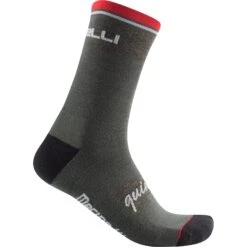 Castelli Quindici Soft Merino 15 Men's Socks - Black