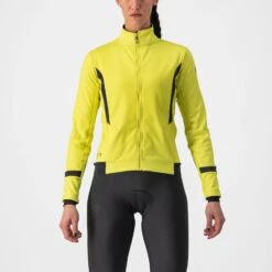 Castelli Dinamica 2 Women's Jacket - Military Green/Melon -CycloPro Shop cs225427901 1 2000x.progressive