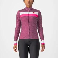 Castelli Volare Women's Long Sleeve Jersey - Military Green/White/Green Tea