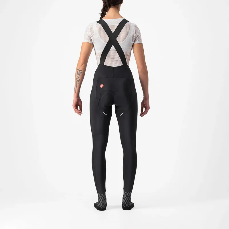 Castelli Free Aero RC Women's DT Bib Tights - Black 4 Castelli Free Aero RC Women's DT Bib Tights - Black - Image 2