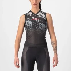 Castelli Insider Women's Sleeveless Jersey - Bordeaux -CycloPro Shop cs225560101 1 2000x.progressive