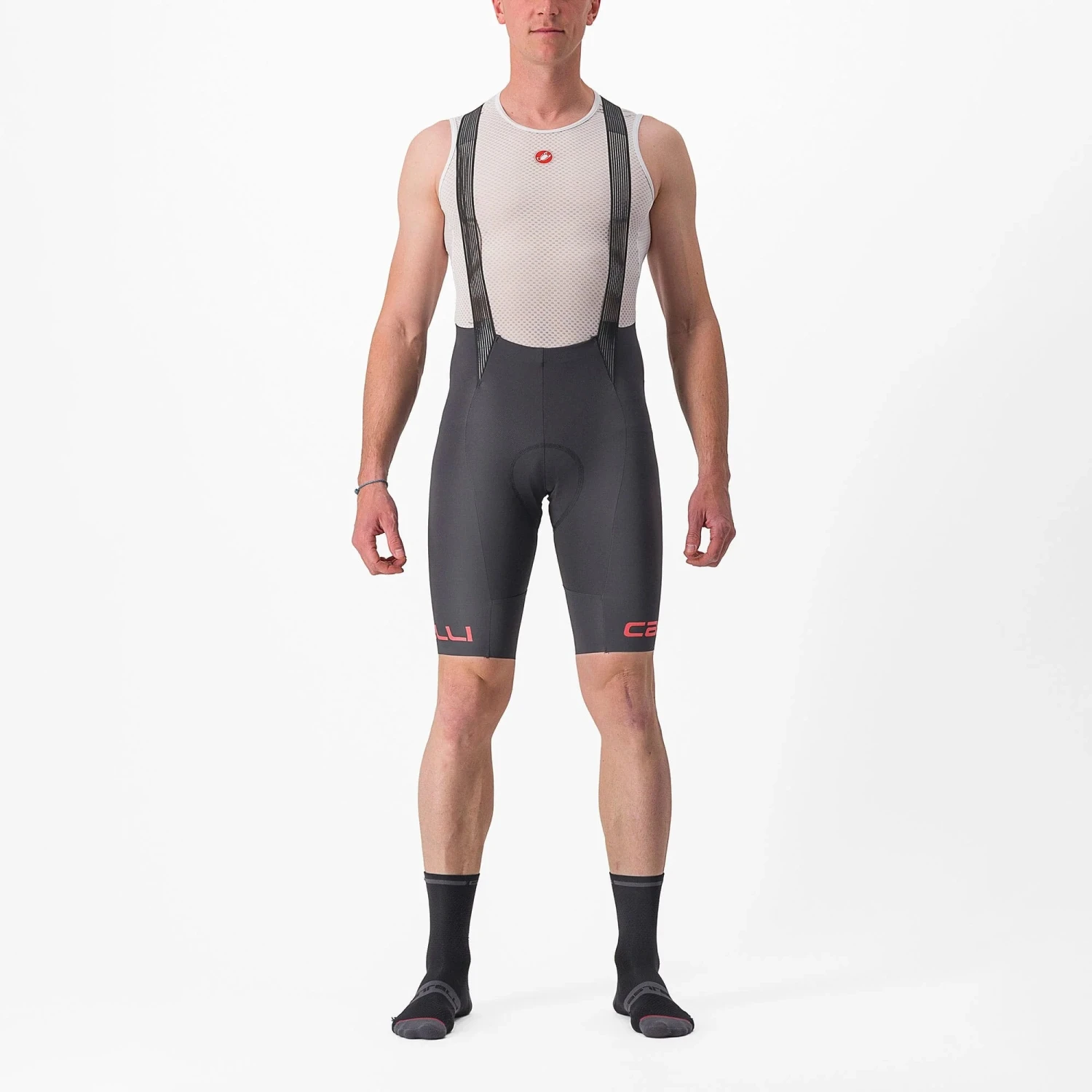 Castelli Free Aero RC Classic Men's Bib Shorts - Black/White 6 Castelli Free Aero RC Classic Men's Bib Shorts - Black/White - Image 4