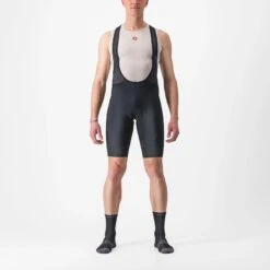 Castelli Entrata 2 Men's Bib Shorts - Belgian Blue