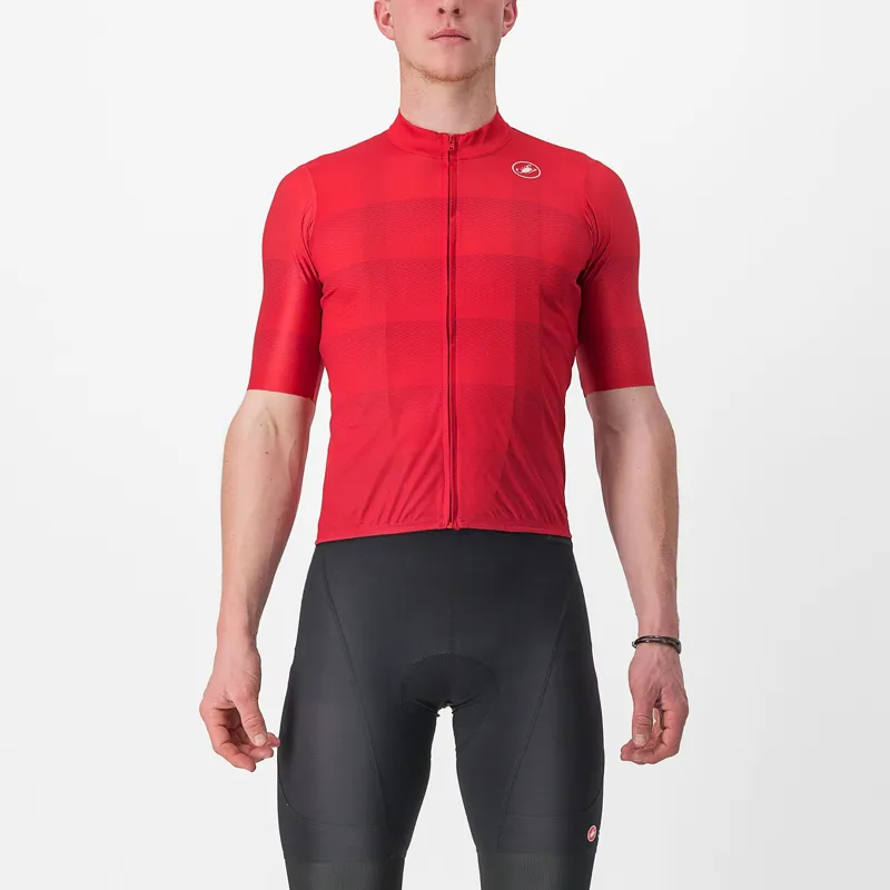 Castelli Livelli Men's Short Sleeve Jersey - Red 3 Castelli Livelli Men's Short Sleeve Jersey - Red