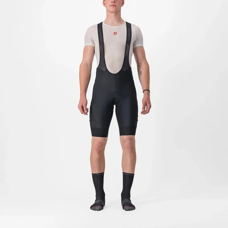 Castelli Unlimited Cargo Men's Bib Shorts - Black 4 Castelli Unlimited Cargo Men's Bib Shorts - Black - Image 2