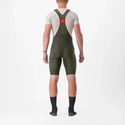 Castelli Unlimited Cargo Men's Bib Shorts - Deep Green