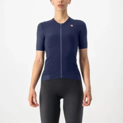 Castelli Premio Women's Short Sleeve Jersey - Belgian Blue -CycloPro Shop cs230354241 1 2000x.progressive