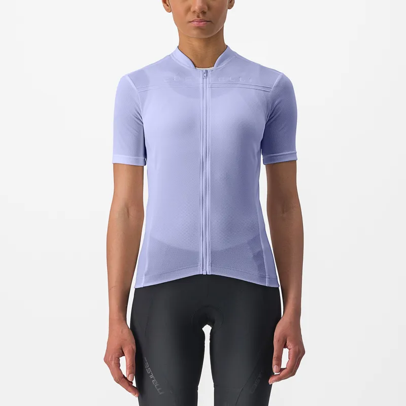 Castelli Anima 4 Women's Short Sleeve Jersey - Violet Mist 7 Castelli Anima 4 Women's Short Sleeve Jersey - Violet Mist - Image 5
