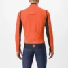 Castelli Alpha Doppio RoS Men's Waterproof Jacket - Red Orange/Black -CycloPro Shop cs235058571 4