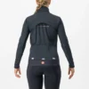Castelli Alpha Doppio RoS Women's Waterproof Jacket - Black/Silver Reflex