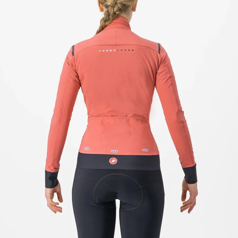 Castelli Alpha Flight RoS Women's Jacket - Mineral Red/Black 7 Castelli Alpha Flight RoS Women's Jacket - Mineral Red/Black - Image 5