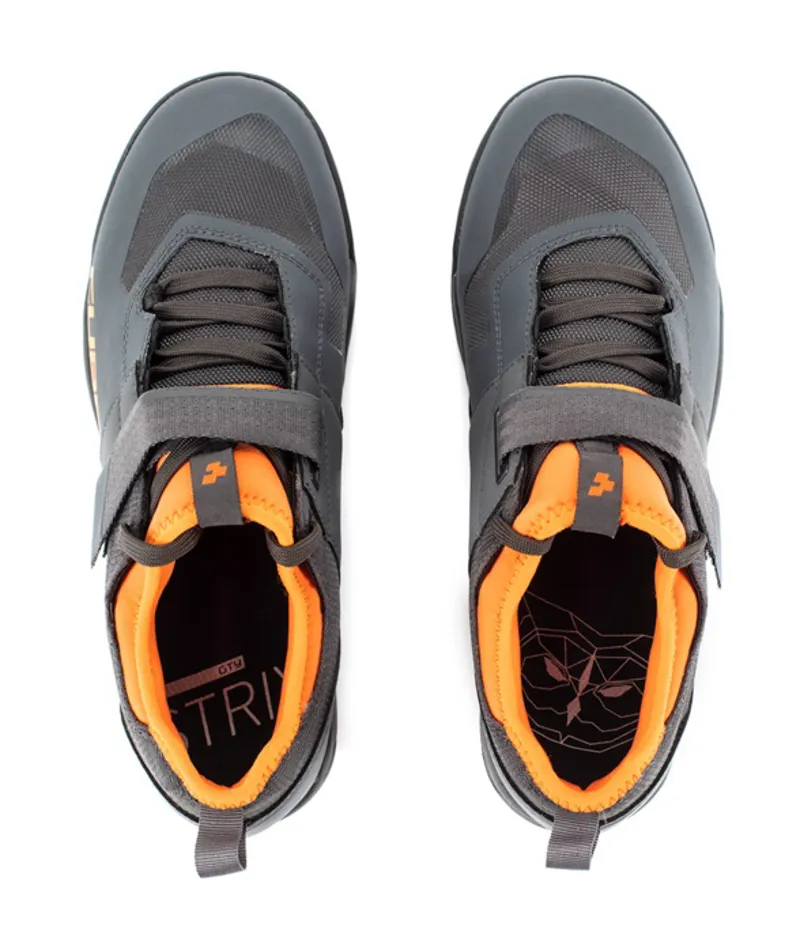 Cube GTY Strix Flat Pedal MTB Shoes - Grey/Orange 3 Cube GTY Strix Flat Pedal MTB Shoes - Grey/Orange