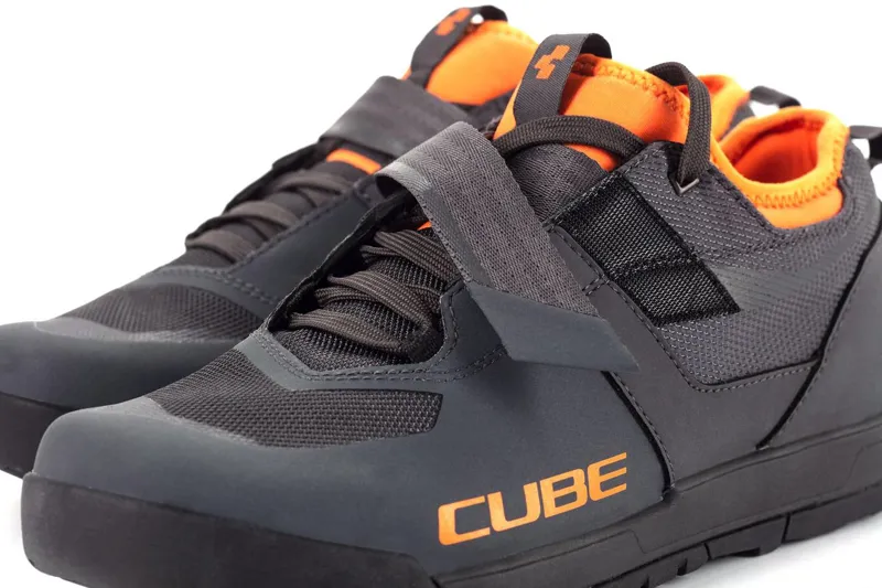 Cube GTY Strix Flat Pedal MTB Shoes - Grey/Orange 8 Cube GTY Strix Flat Pedal MTB Shoes - Grey/Orange - Image 6