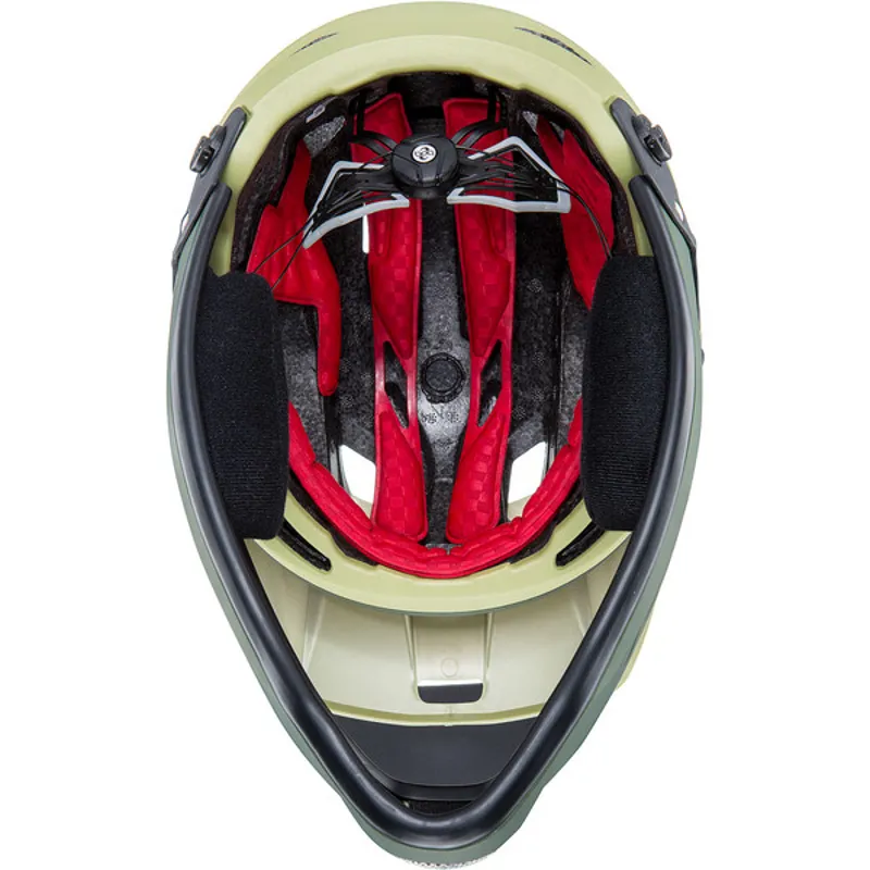 Uvex Jakkyl HDE Full Face MTB Helmet - Olive 8 Uvex Jakkyl HDE Full Face MTB Helmet - Olive - Image 6
