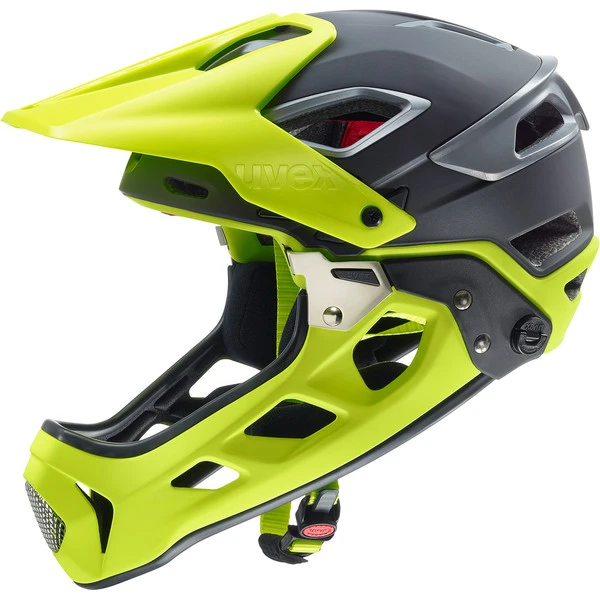 Uvex Jakkyl HDE Full Face MTB Helmet - Olive 4 Uvex Jakkyl HDE Full Face MTB Helmet - Olive - Image 2