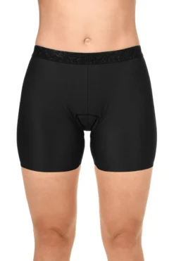 Cube AM Womens Liner Hot Pants - Black 10 Cube AM Womens Liner Hot Pants - Black -CycloPro Shop cubewsamhotpantlinerblack