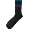 Shimano Tall Wool Socks - Black -CycloPro Shop cw scbw rs41ul