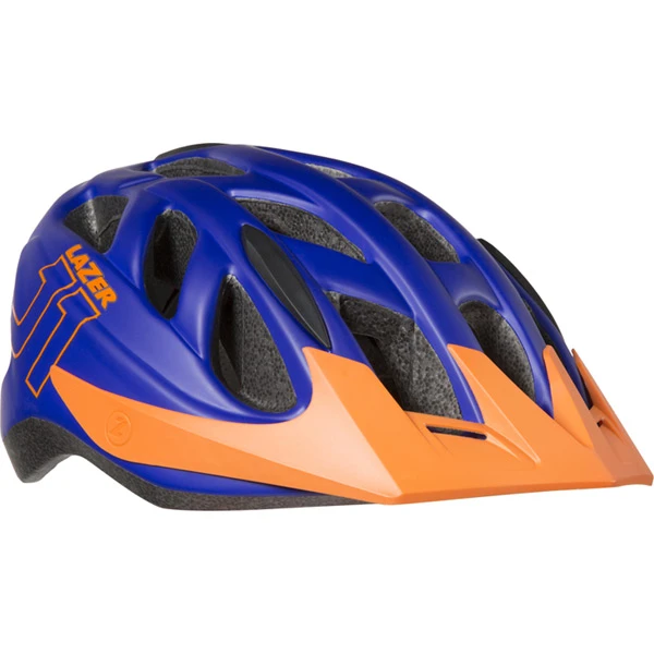 Lazer J1 Kids / Youth MTB Cycling Helmet - 52-56cm - Flash Orange/Blue 12 Lazer J1 Kids / Youth MTB Cycling Helmet - 52-56cm - Flash Orange/Blue - Image 10