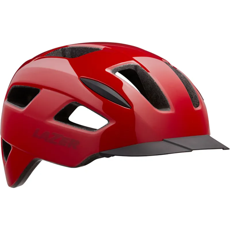Lazer Lizard Urban Helmet - Red 4 Lazer Lizard Urban Helmet - Red - Image 2
