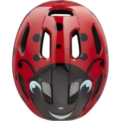 Lazer PNut KinetiCore Kids Helmet - 46-50cm - Ladybug -CycloPro Shop cz246006c