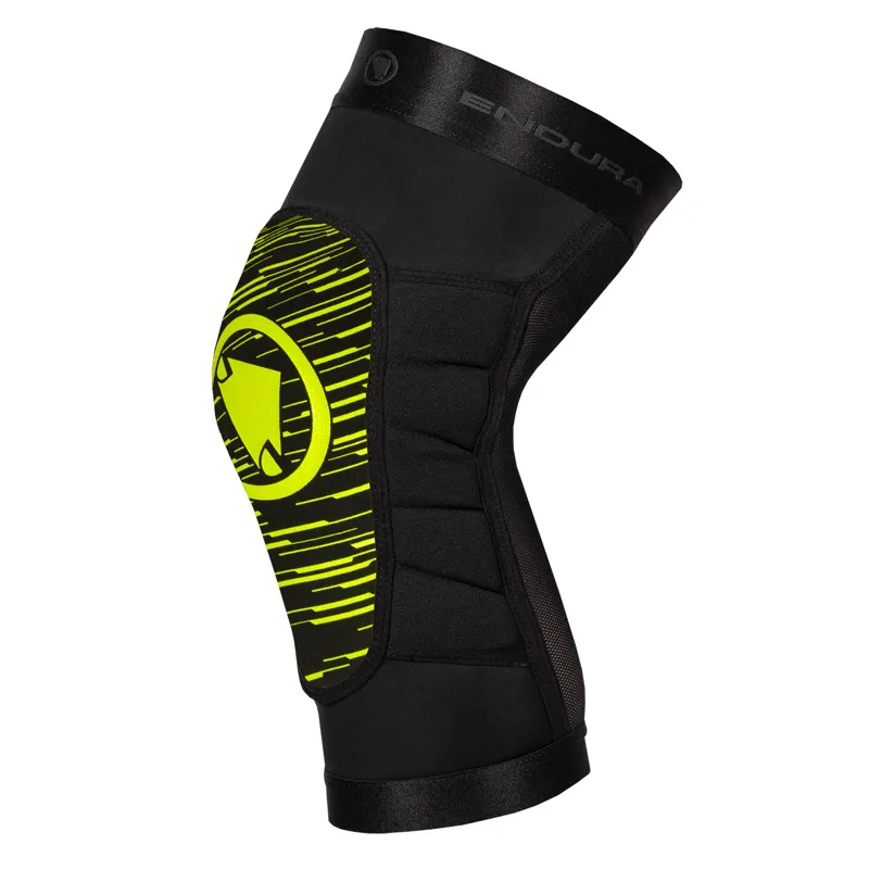 Endura SingleTrack Lite II Knee Protectors - Lime Green 5 Endura SingleTrack Lite II Knee Protectors - Lime Green - Image 3
