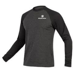 Endura One Clan Raglan Men's Long Sleeve Casual T-shirt - Grey 9 Endura One Clan Raglan Men's Long Sleeve Casual T-shirt - Grey -CycloPro Shop e3151gy lg