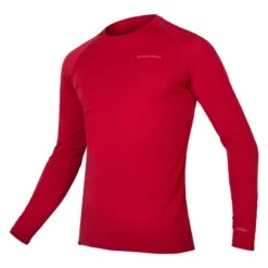 Endura BaaBaa Blend Men's Long Sleeve Baselayer - Rust Red 10 Endura BaaBaa Blend Men's Long Sleeve Baselayer - Rust Red -CycloPro Shop e3183rr lg