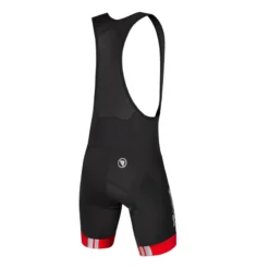 Endura FS260-Pro Men's Bib Shorts - Red -CycloPro Shop e7117rd back lg