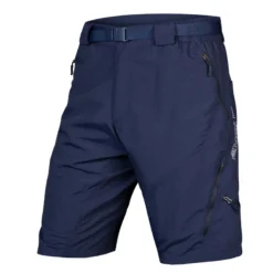 Endura Hummvee II Men's Baggy Shorts With Liner - Navy -CycloPro Shop e8064na lg